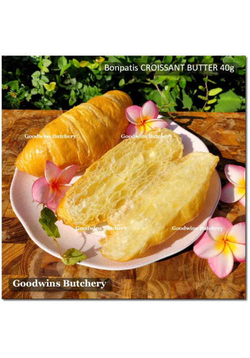 Bonpatis CROISSANT BUTTER 40g frozen 2pcs/pack